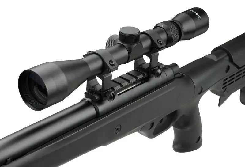 MB11D sniper rifle replica with scope and bipod