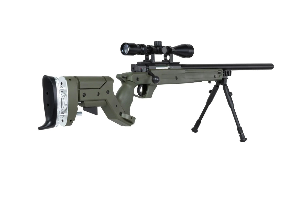 airsoft WELL MB05DG Sniper Rifle Olive