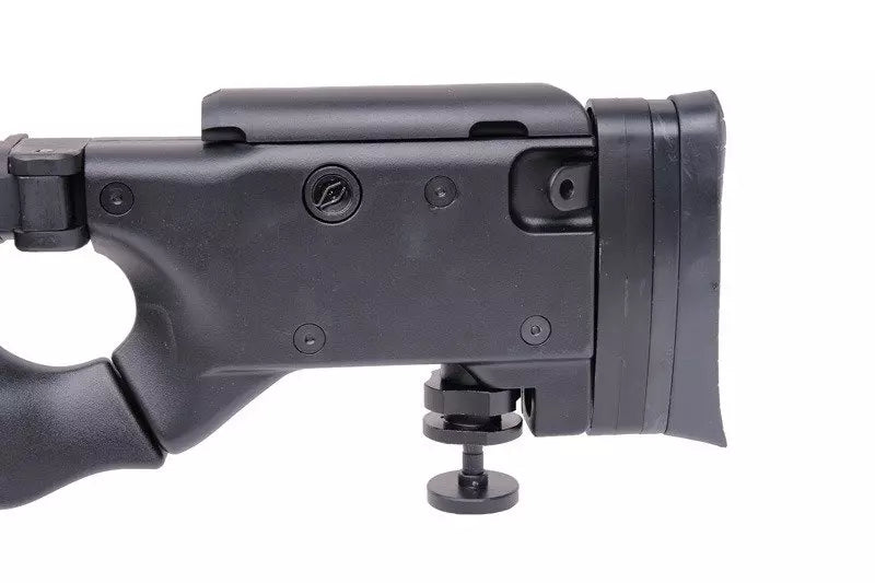 MB08A sniper rifle replica - with scope and bipod - black