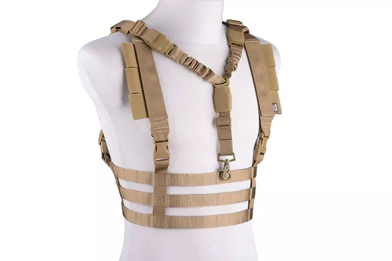 Dynamic Chest Rig Tactical Vest - Tan