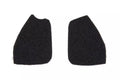 Hook&Loop hearing protectors stickers - black
