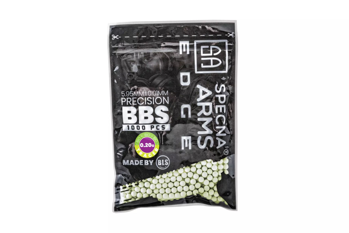 BBs Bio Tracer Degradable 0.20g Specna Arms EDGE ™ 1000 pcs - Green