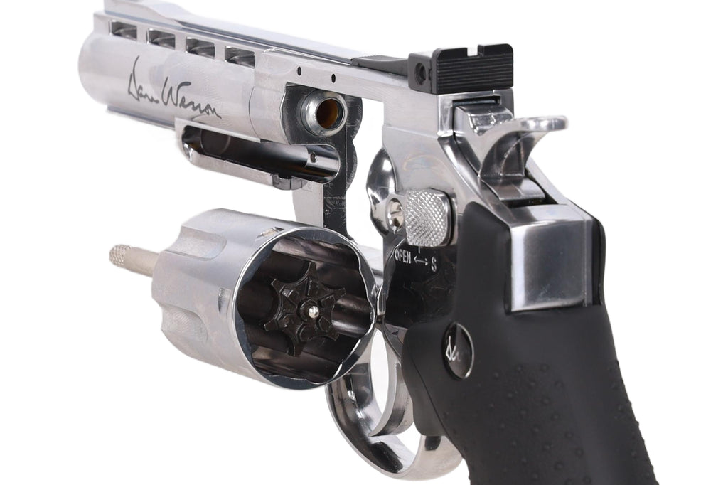 Dan Wesson 4" CO2 revolver – Silver