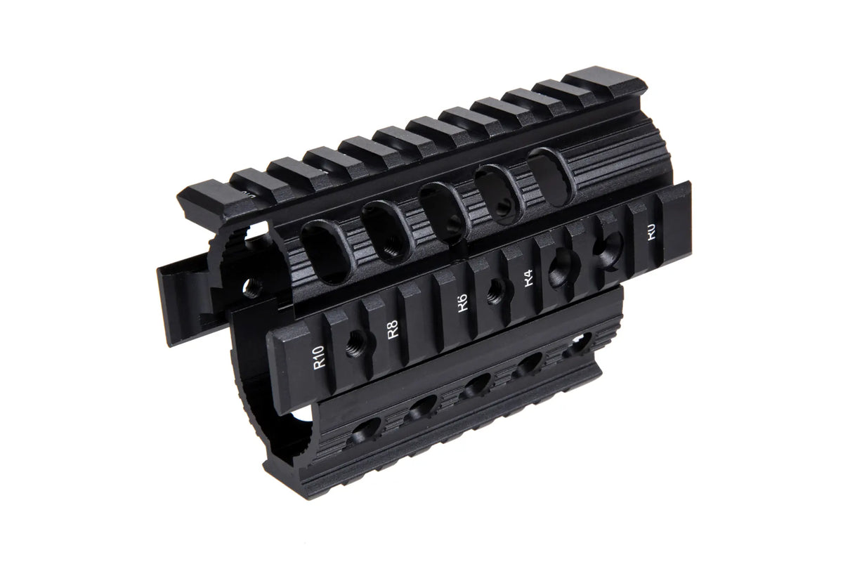 Aluminium ris kit for AKS-74U series replicas
