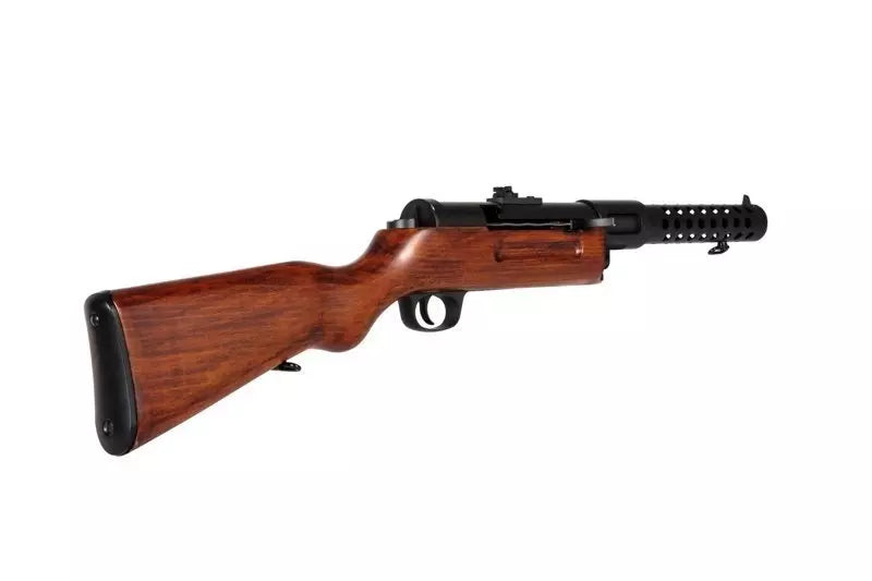 MP18 submachine gun replica - real wood