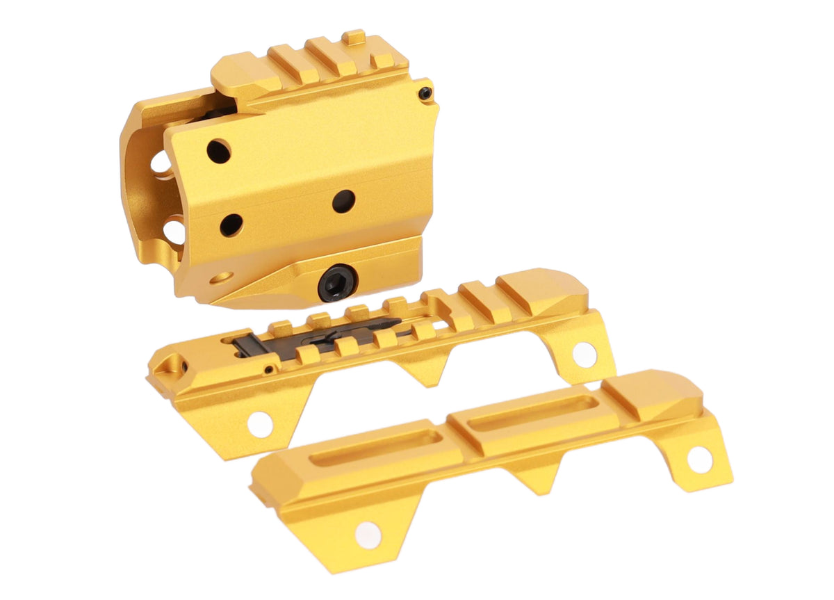 King Arms x Strike Industries mounting kit for Gridlok® rail Gold