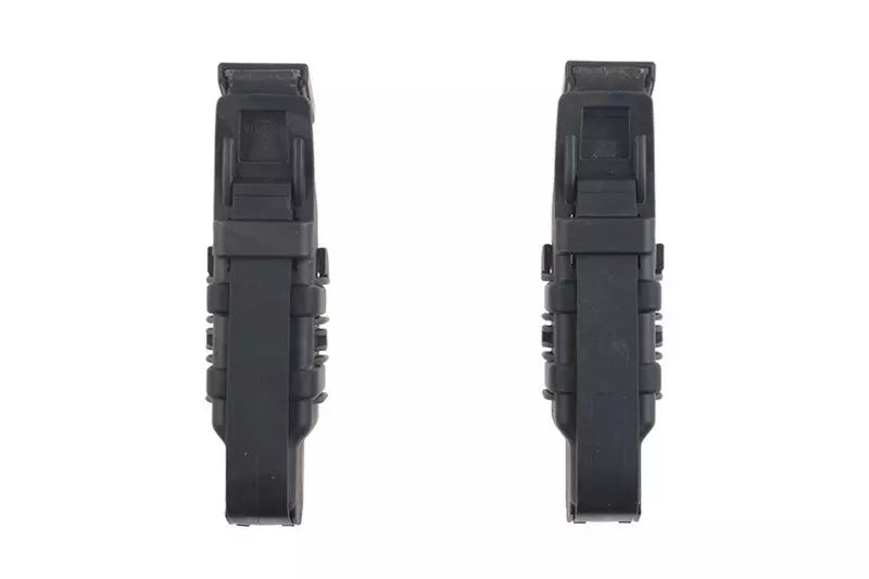 A Set of 2 FAST Pistol Magazine Pouches - MC Black