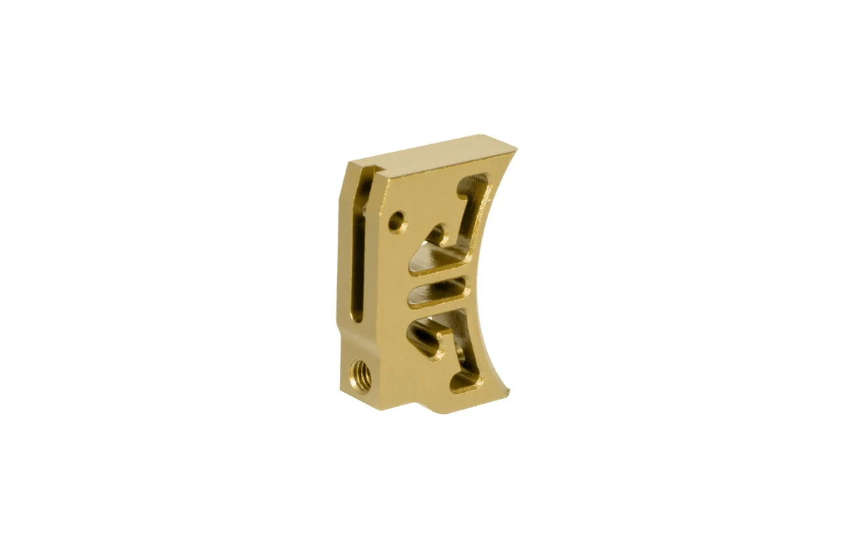LA Capa Customs S1 CURVED trigger for TM Hi-Capa replicas Gold