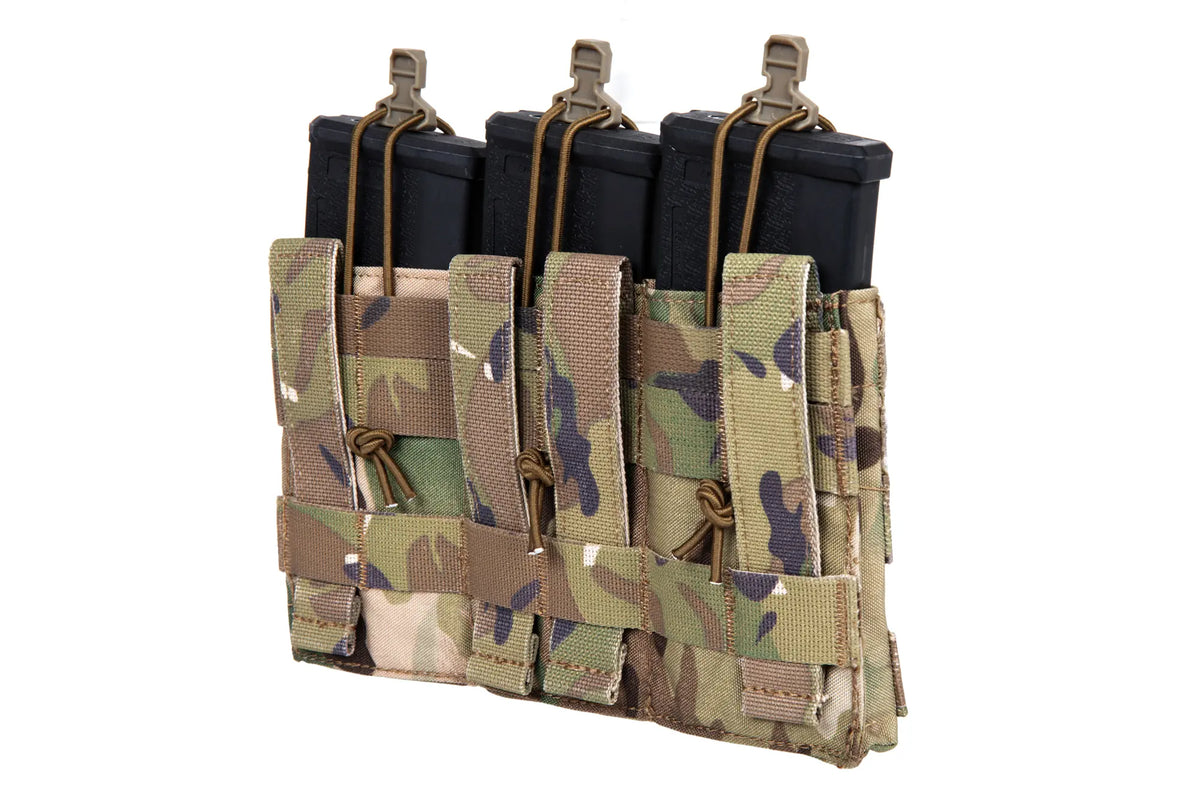 Triple universal magazine pouch Primal Gear Multicam