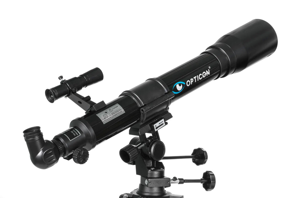 OPTICON Sky Navigator 70F700EQ telescope with carrying case and phone holder