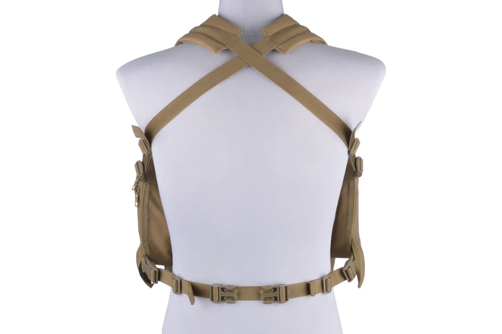 Navigator Chest Rig Tactical Vest - tan