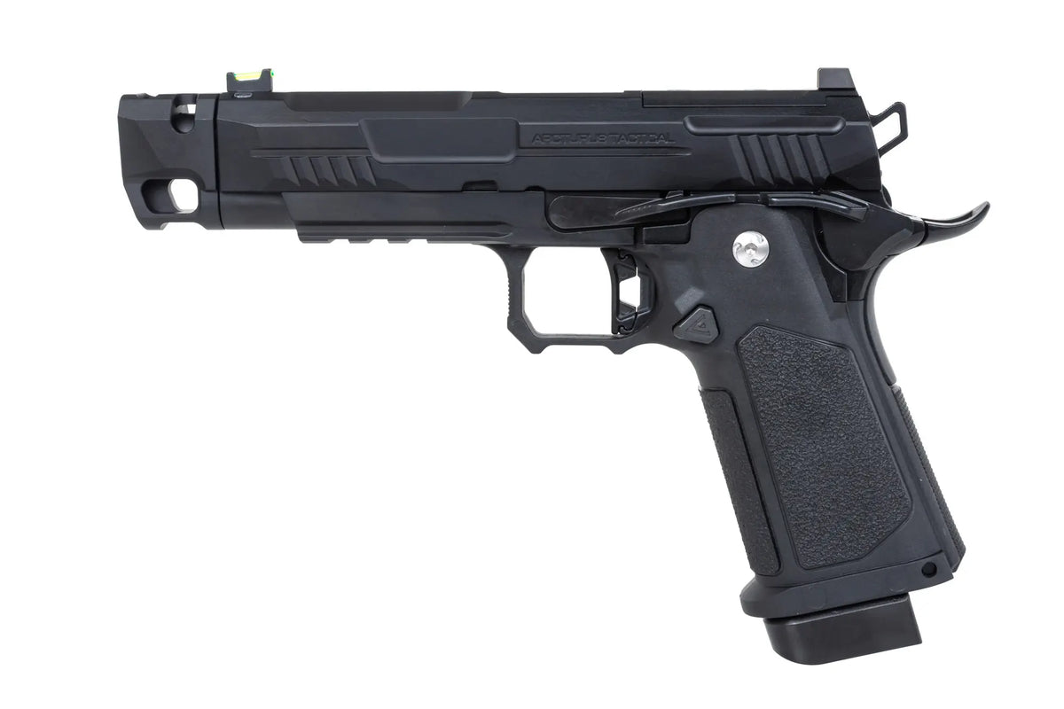Arcturus Hi-Capa Vanguard 4.3" GBB Gun (Optics Ready/Compensator) - Black