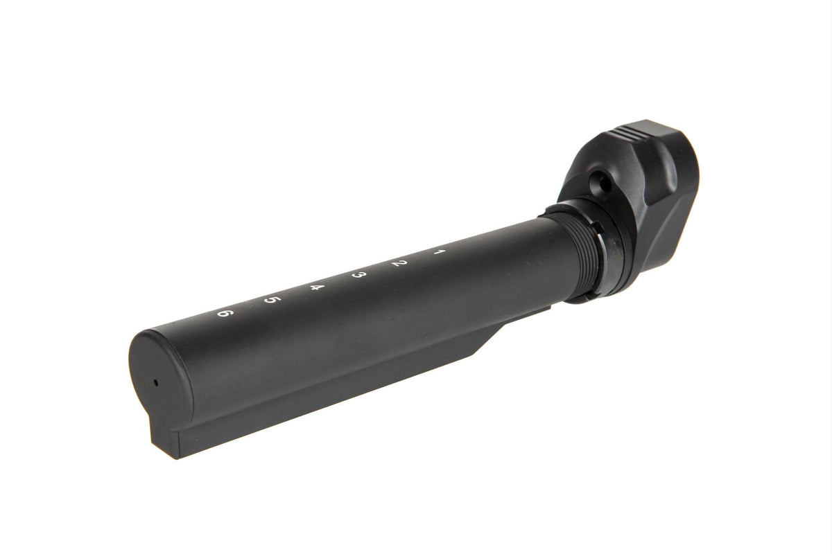 Offset Stock Buffer Tube Adapter for M4/M16 Replicas