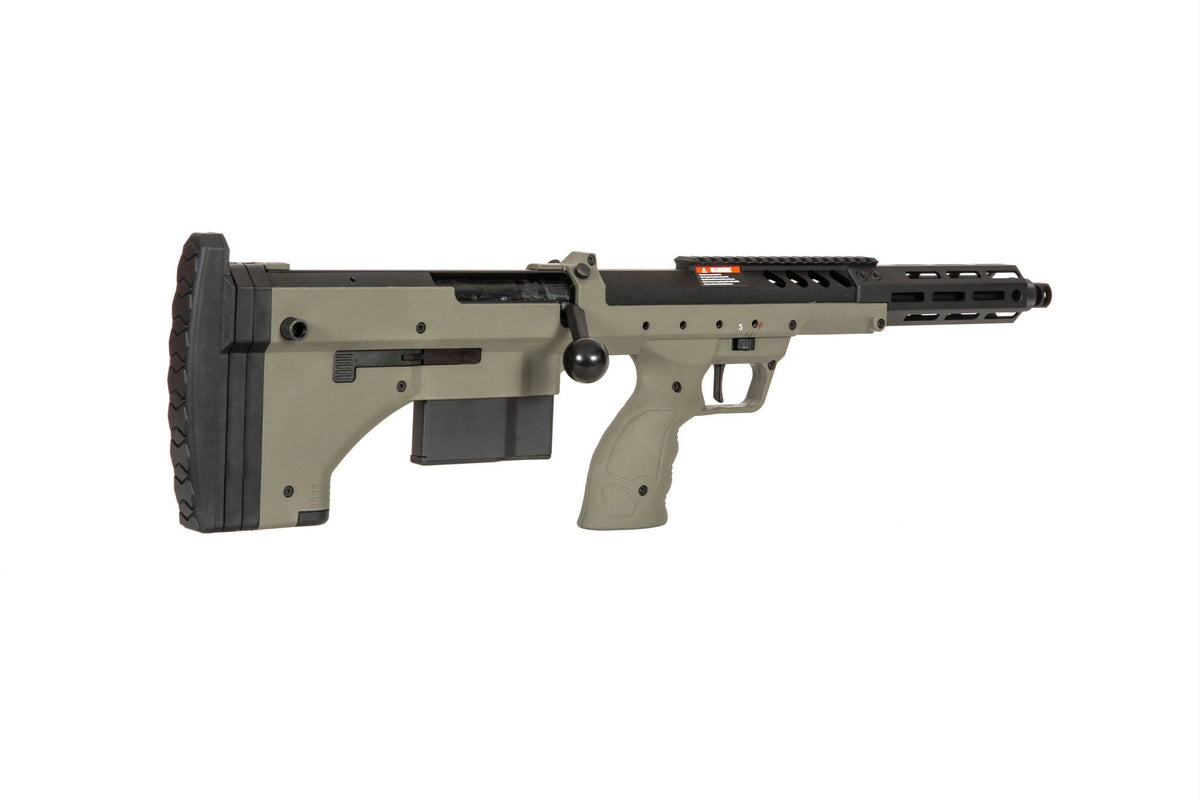 Desert Tech SRS-A2 16” Covert Sniper Rifle Replica (Right-Handed) - Olive Drab