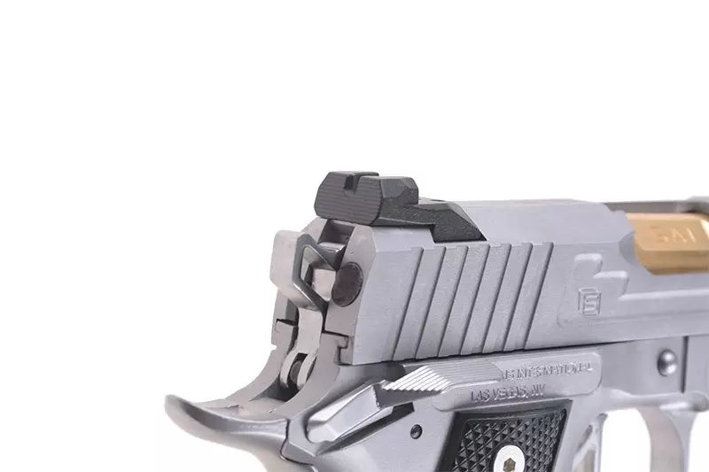 SAI 2011 DS 5.1 (Aluminum/Green Gas) Pistol Replica - Silver