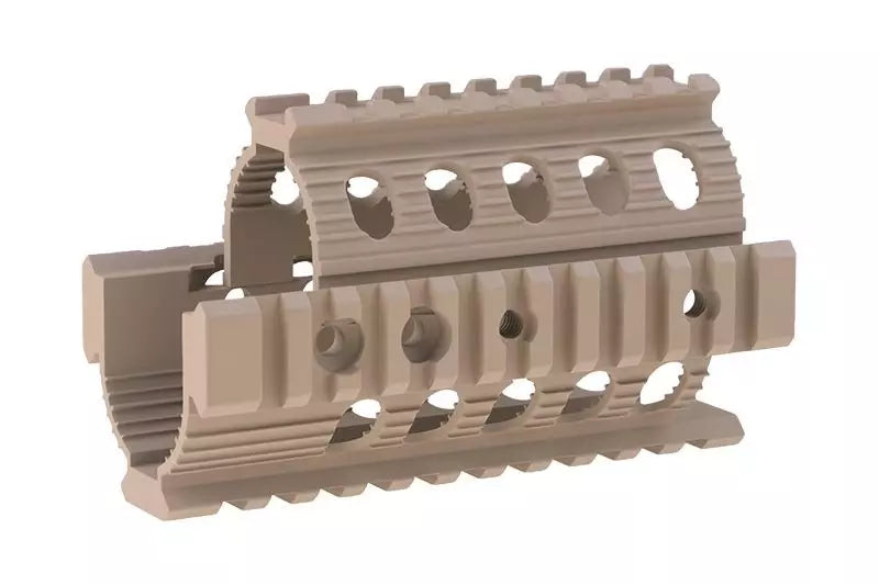 RIS Rail Set for AKS-74U Carbine Replica - Tan