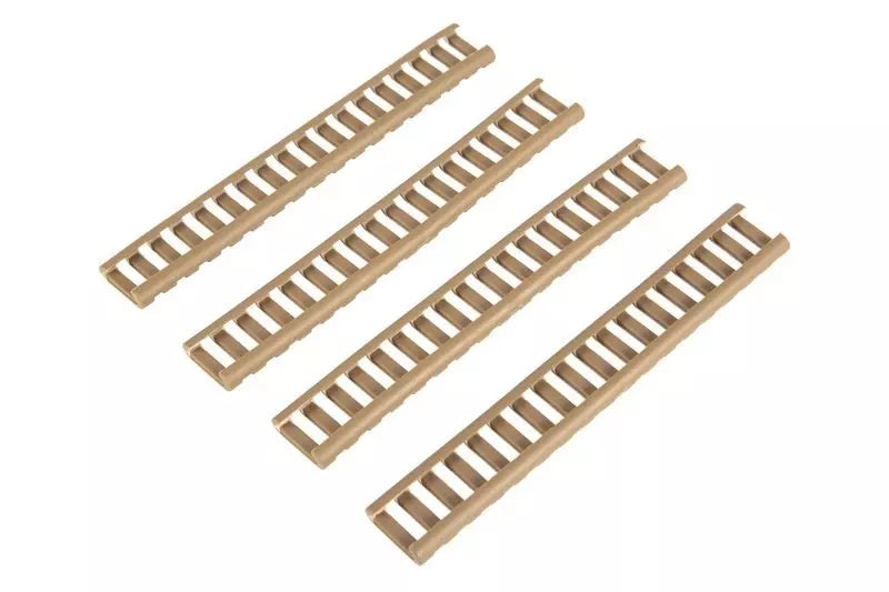 Set of 4 RIS Rail Covers - Tan