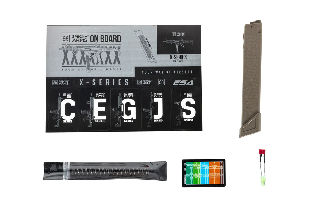 Specna Arms SA-FX02 FLEX™ Gen.2 HAL ETU Half-Tan airsoft Carbine