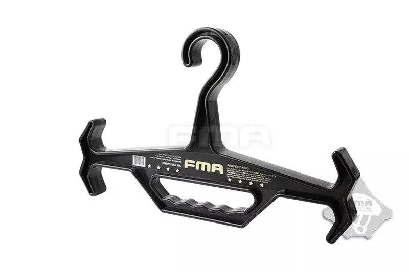 Heavyweight tactical hangers - black