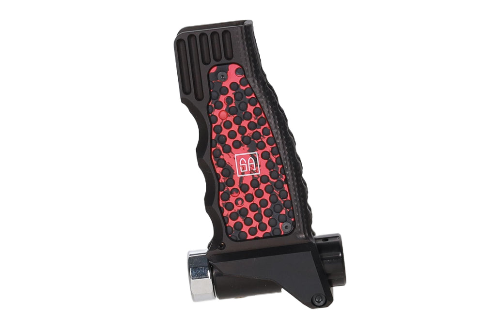 Specna Arms x Mancraft MSG Speedsoft Grip pistol grip with MMR regulator black-red
