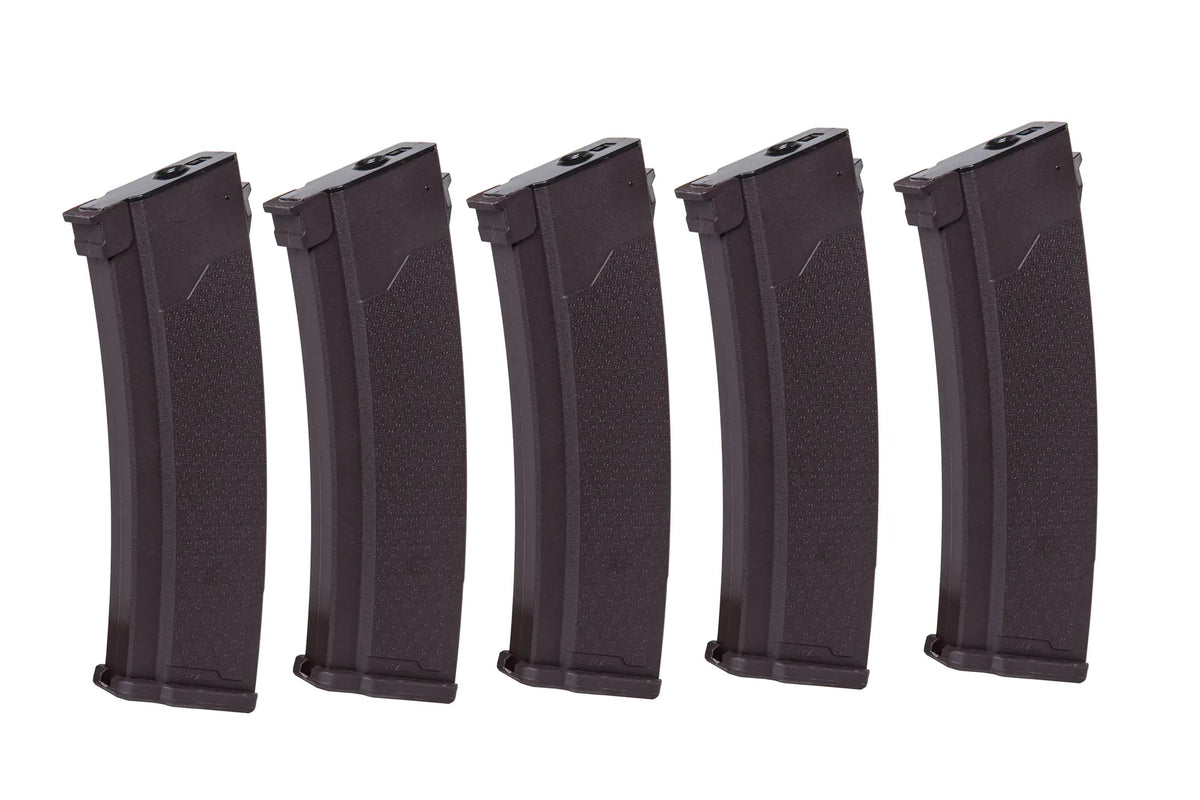Set of 5 Mid-Cap S-Mag magazines for J-series 175 BBs Plum