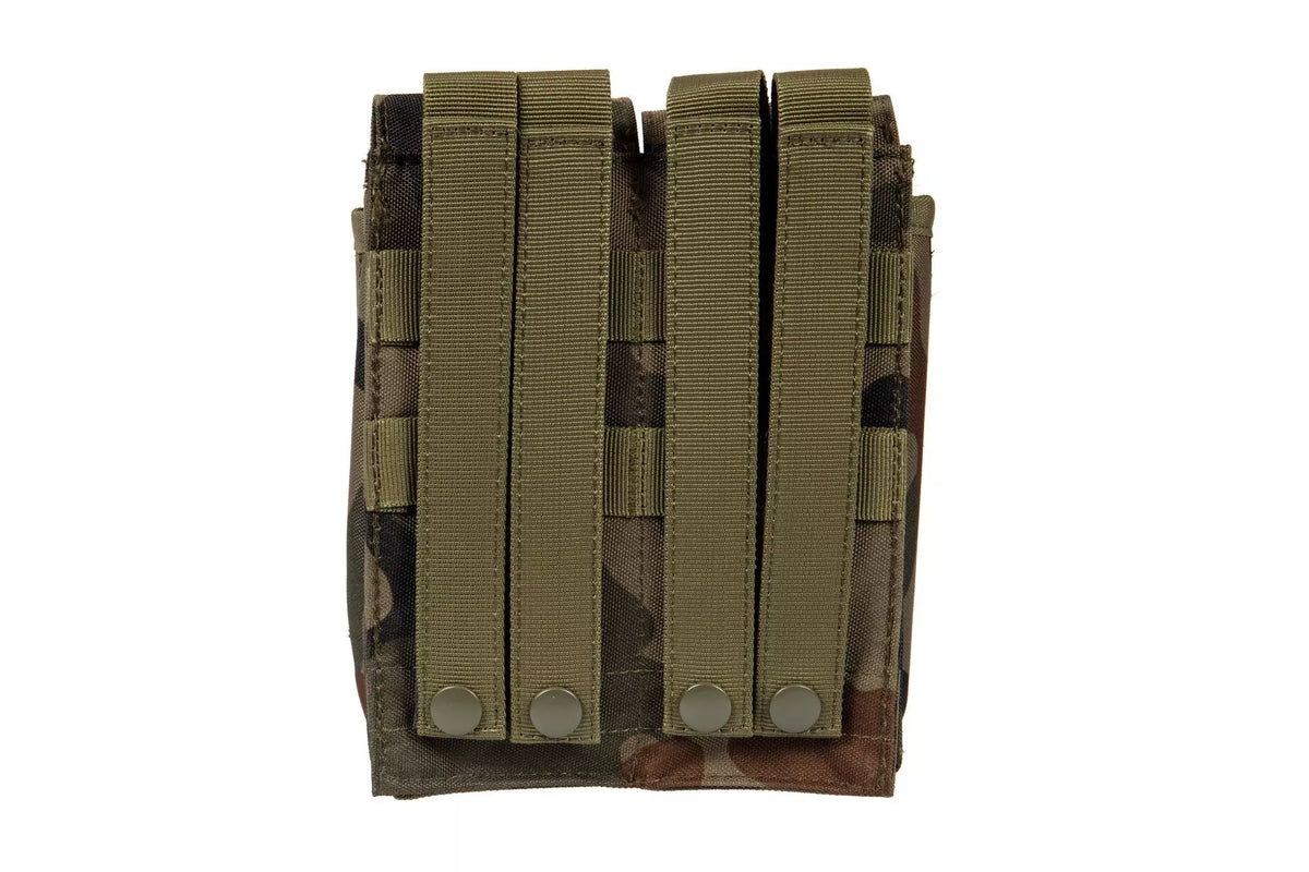 Double AK Magazine Pouch - wz.93 Woodland Panther