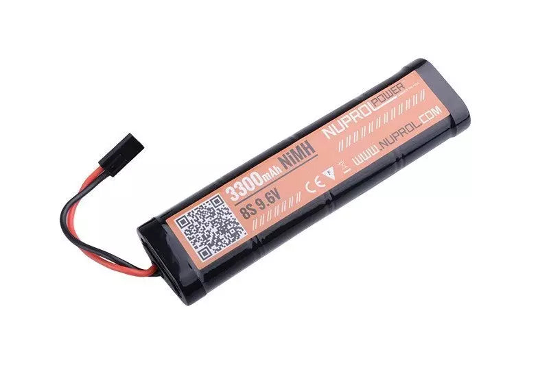 Rechargeable NiMH 9.6V 3300mAh battery - Large Type