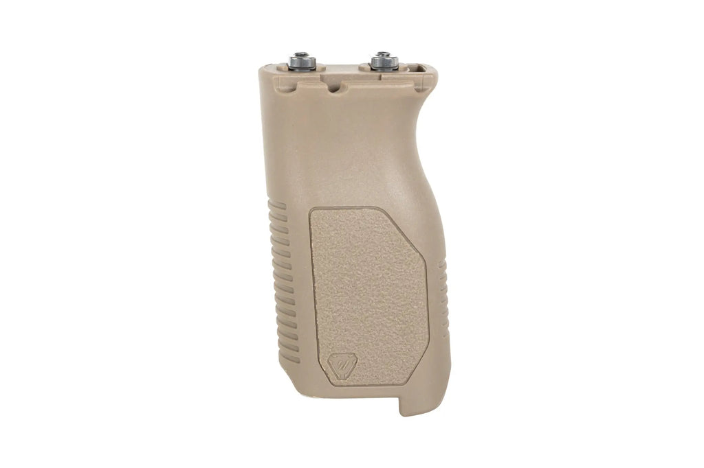 Strike Industries M-LOK Angled Vertical Grip Long Flat Dark Earth front grip