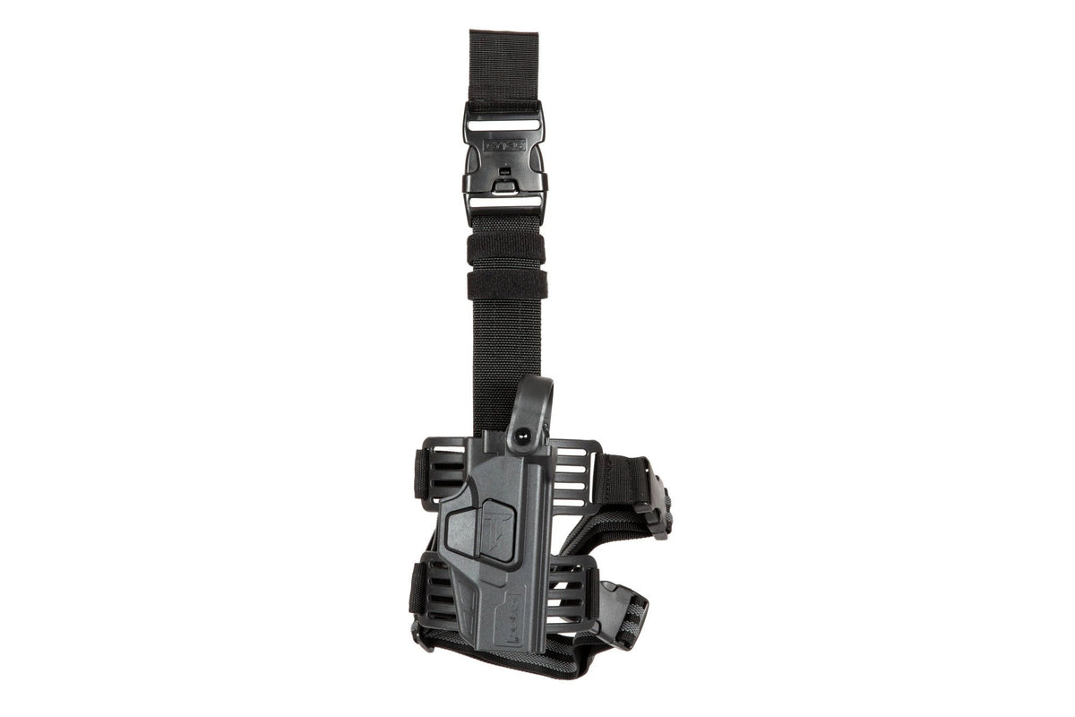 Duty Level III Holster for Glock 17 Pistols (Drop-Leg Panel)