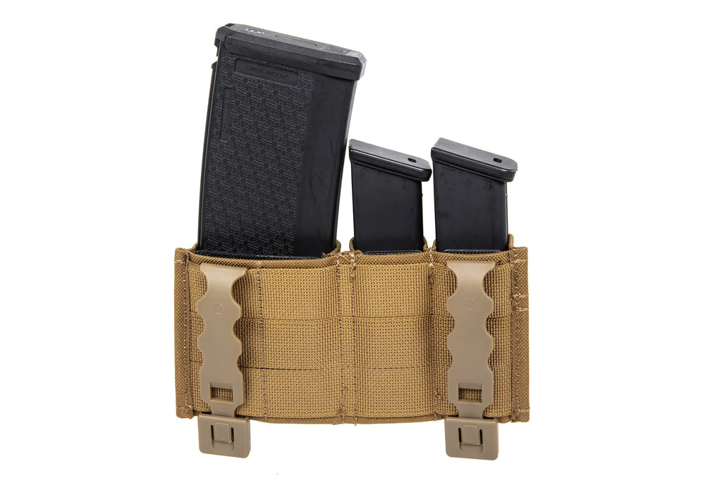 Double magazine pouch Wosport Combo Coyote Brown