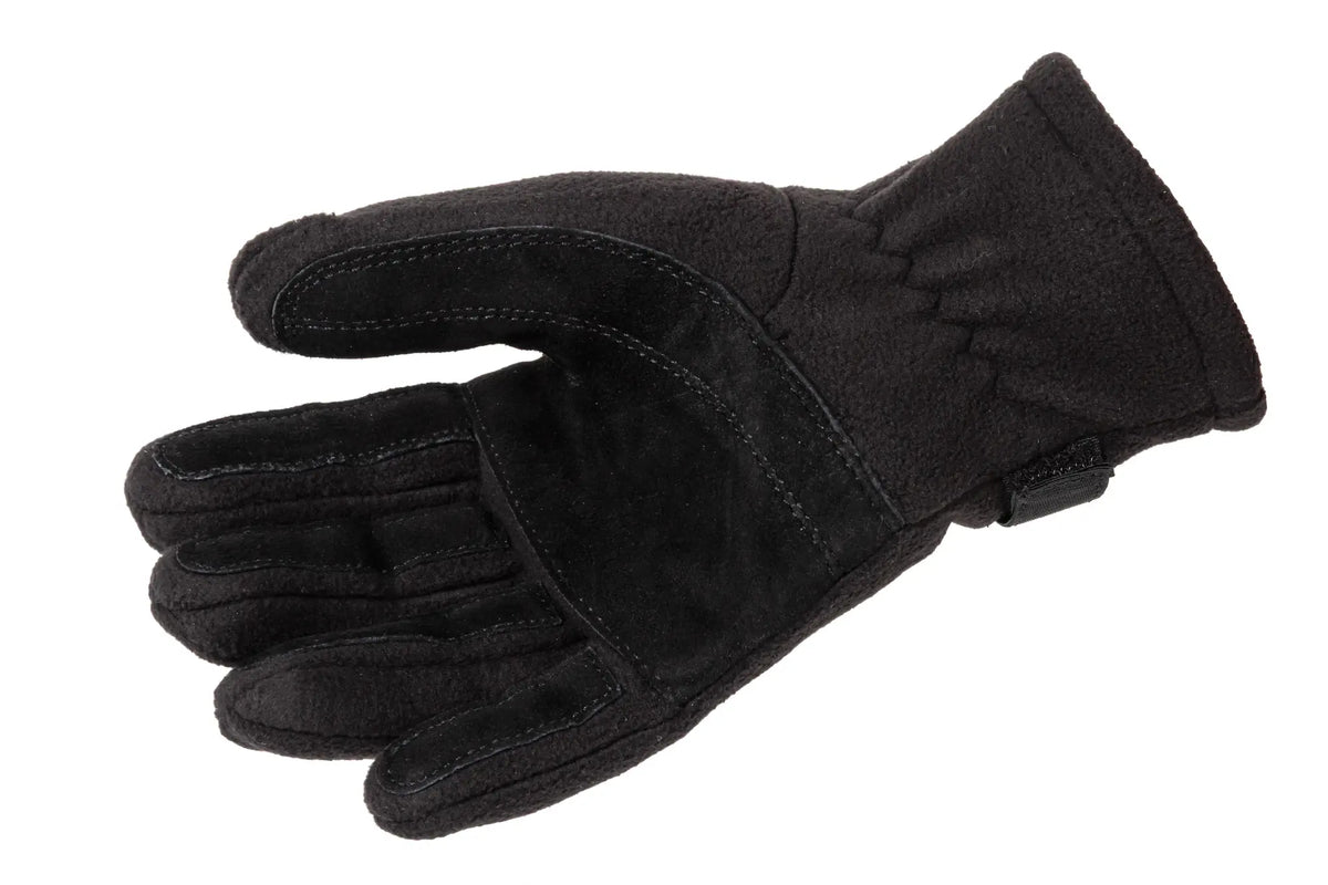 Texar fleece gloves with membrane Black