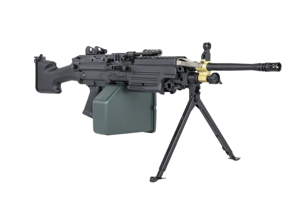 airsoft machine gun A&amp;K Cybergun M249 MK2 Black