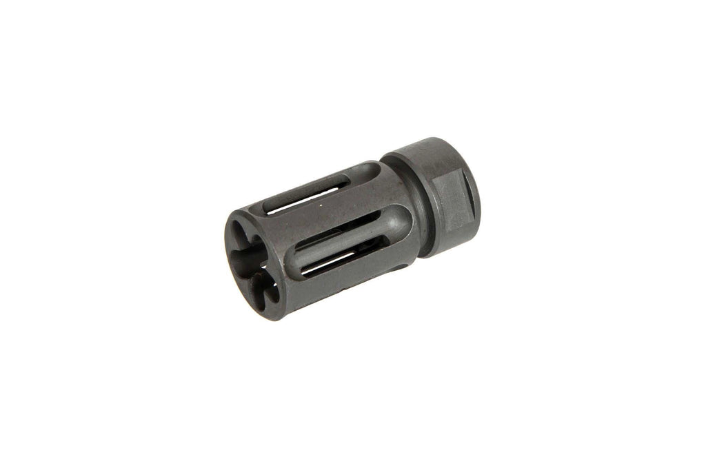 Steel flash hider - 14mm CW/CCW