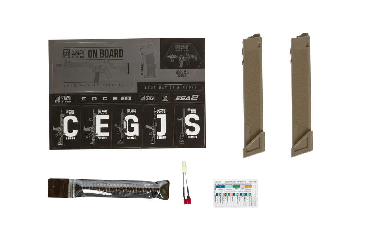 SA-X02 EDGE 2.0 GATE ASTER submachine gun replica - Half-tan