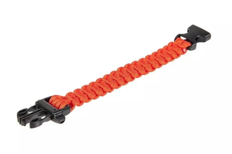Survival Bracelet (Fastex) - Red