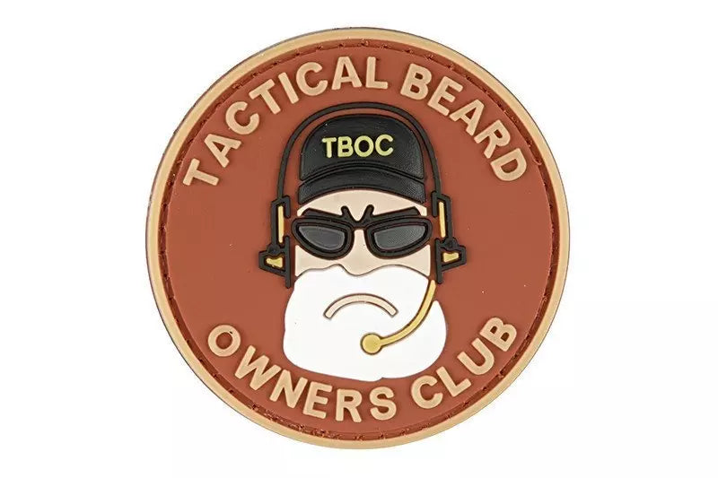 3D Patch - TBOC- red