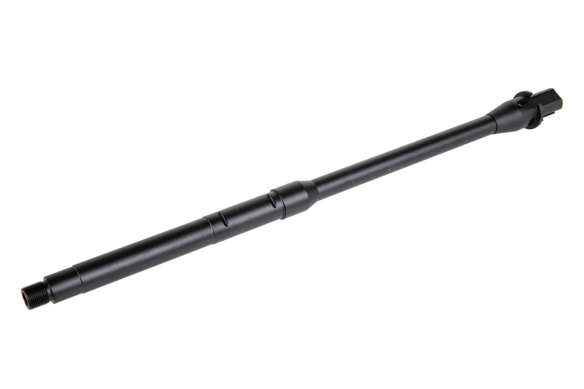 Aluminium 5KU external barrel for M4/M16 16" replica series Black