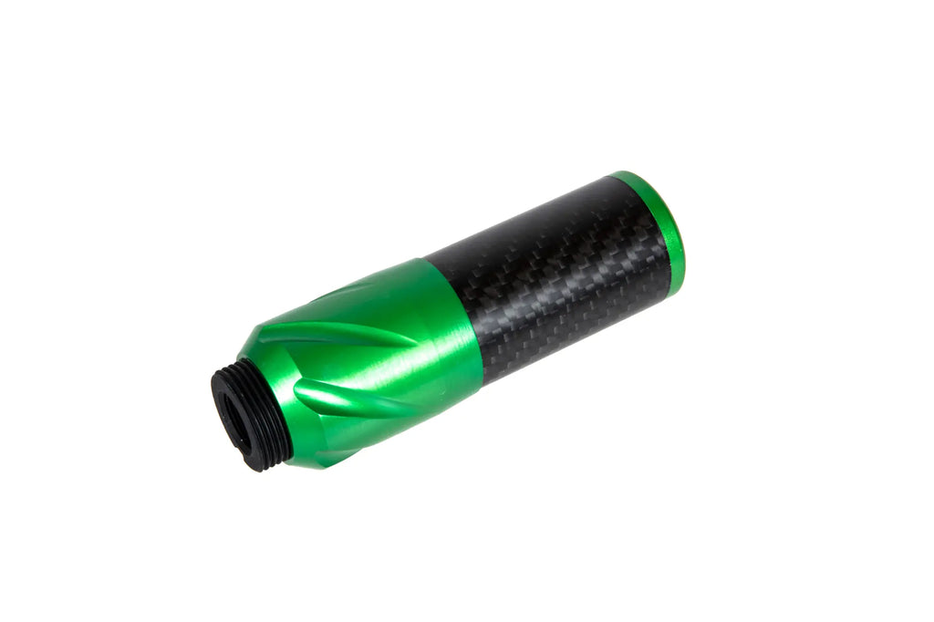 Carbon Silencer DSL2 36x100mm - Green