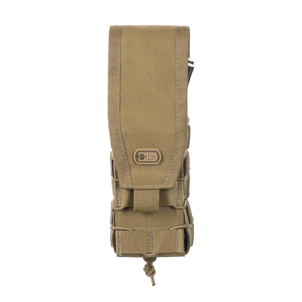 Double closed M-Tac loader for AK/AR magazines Coyote