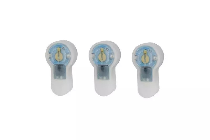 Lightbuck Card Button electronic marker - orange (blue light)