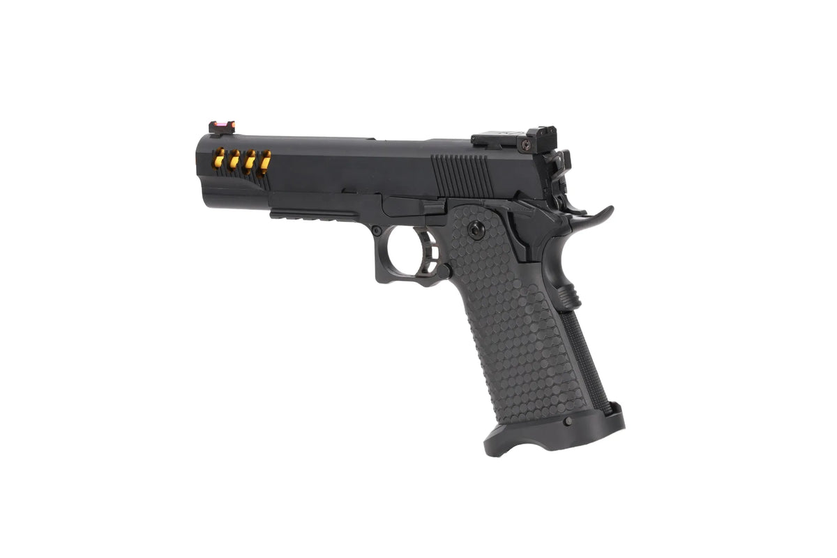 Specna Arms Hi-Capa SA-VGP08 VAPOR GBB Pistol - Black and Gold
