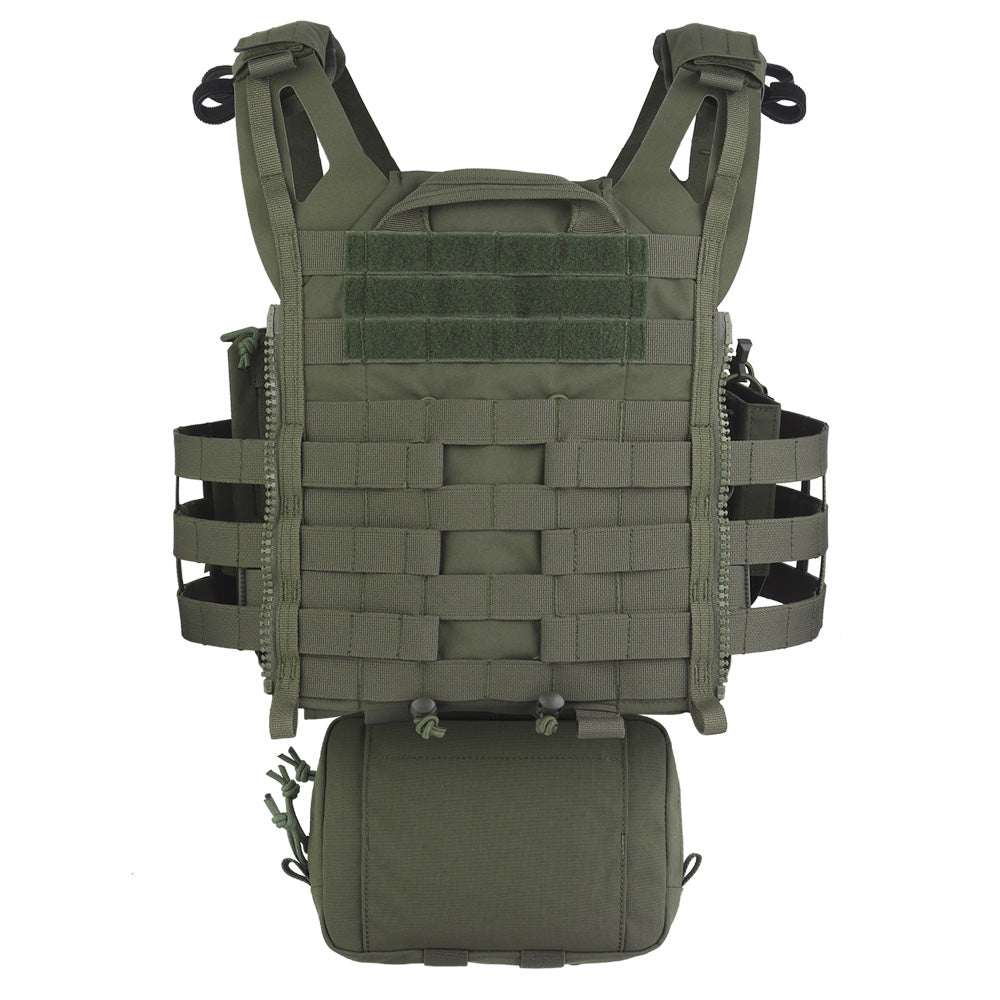 Plate Carrier waistcoat Wosport VE-106 Ranger Green
