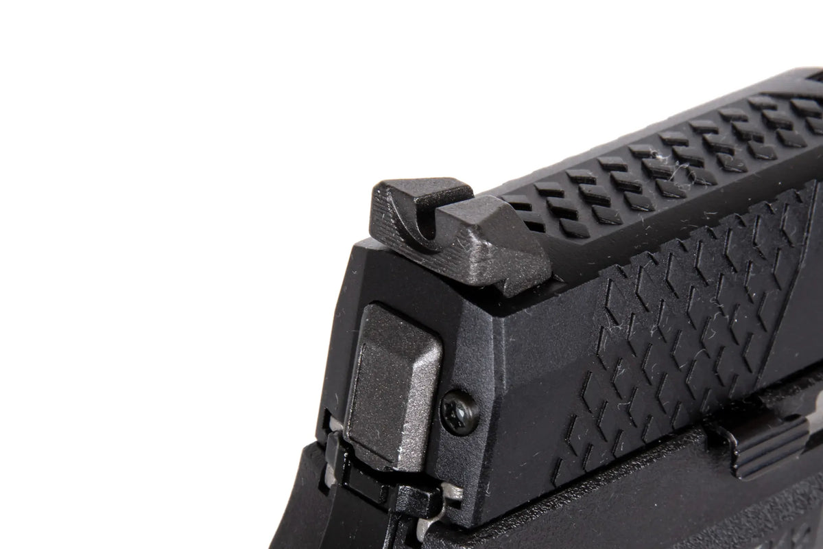WE F17 Green Gas Pistol replica Black