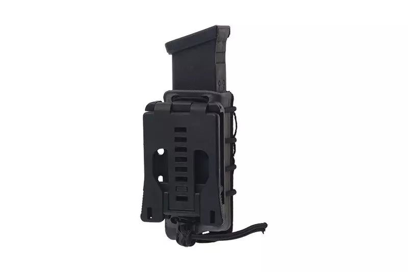 SMC Pistol Magazine Pouch with flocking (QD belt) - foliage green