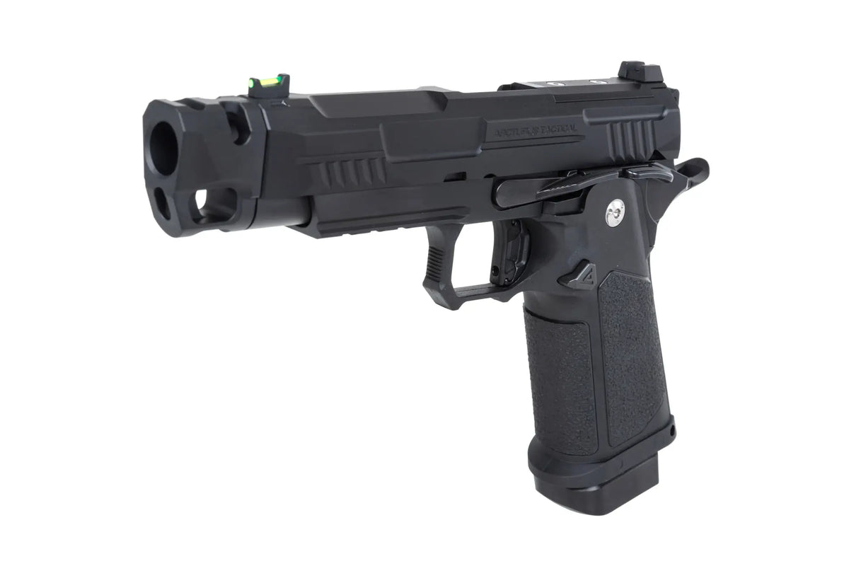Arcturus Hi-Capa Vanguard 4.3" GBB Gun (Optics Ready/Compensator) - Black
