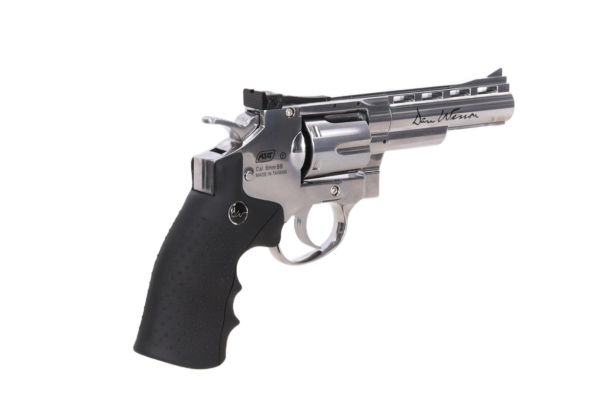 Dan Wesson 4" CO2 revolver – Silver