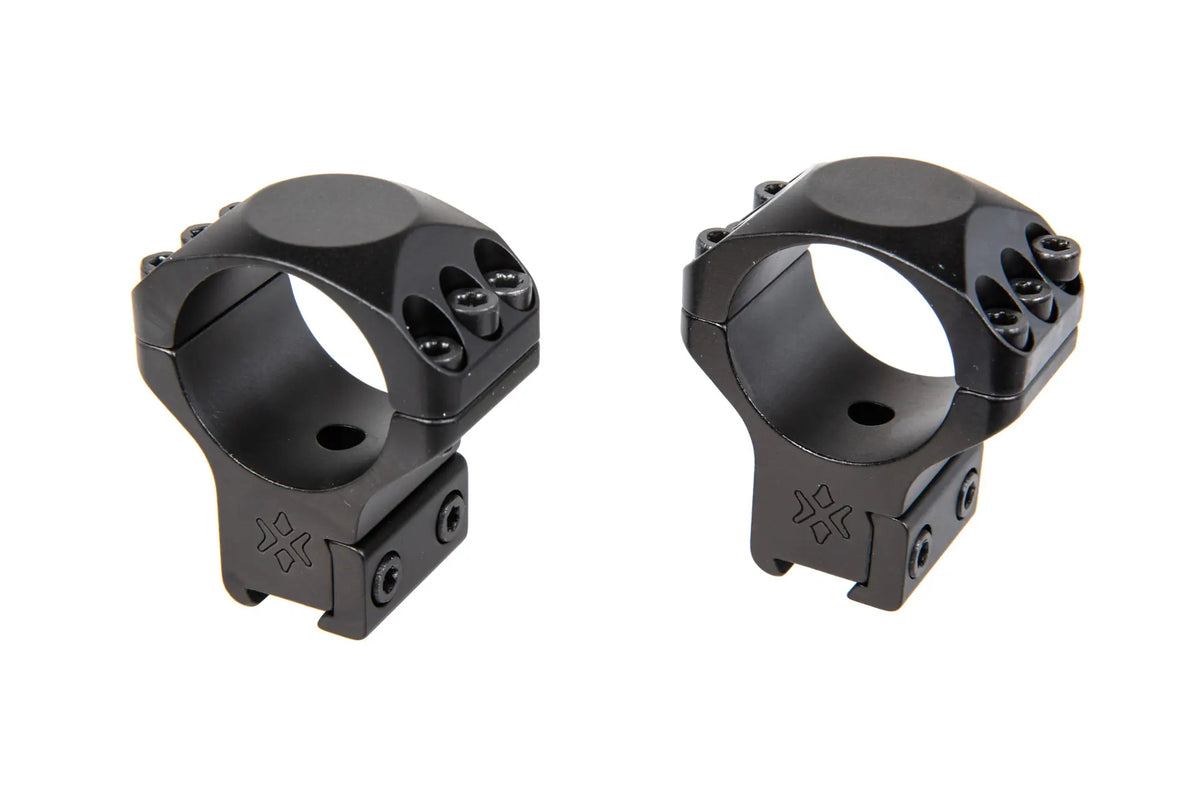 Vector Optics X-ACCU 1.25" 30mm Dovetail (11mm) Mid Profile mounting ring set