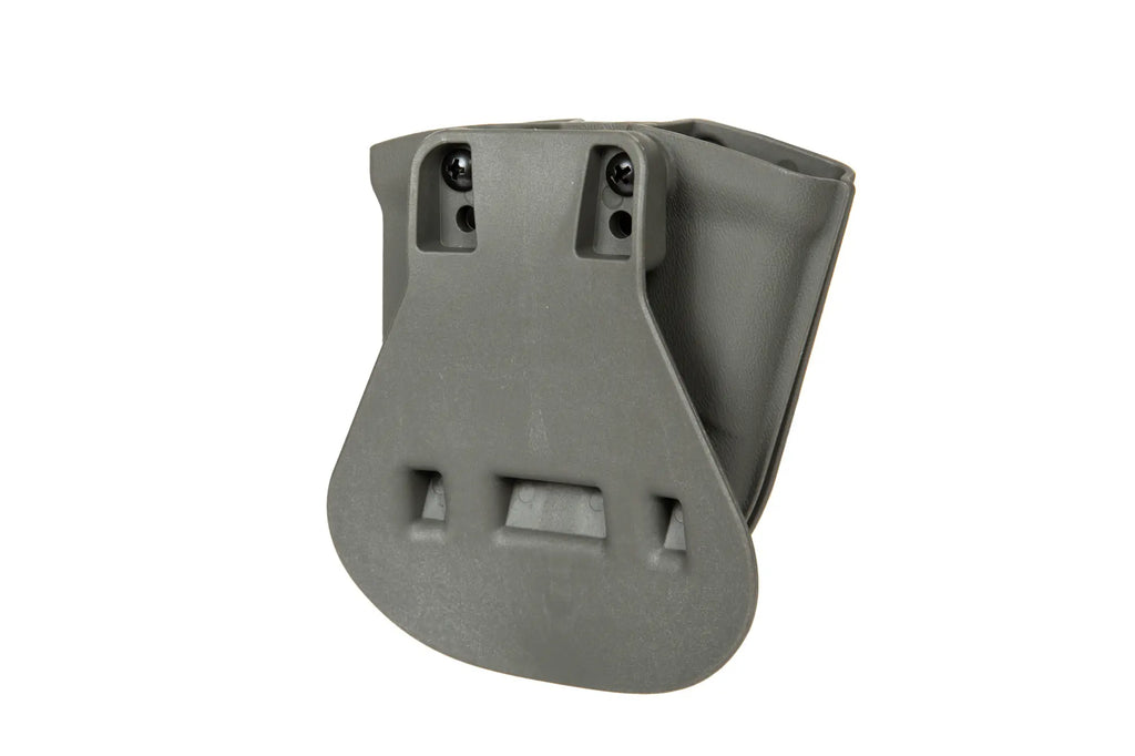 Kydex pistol magazine double pouch - Olive