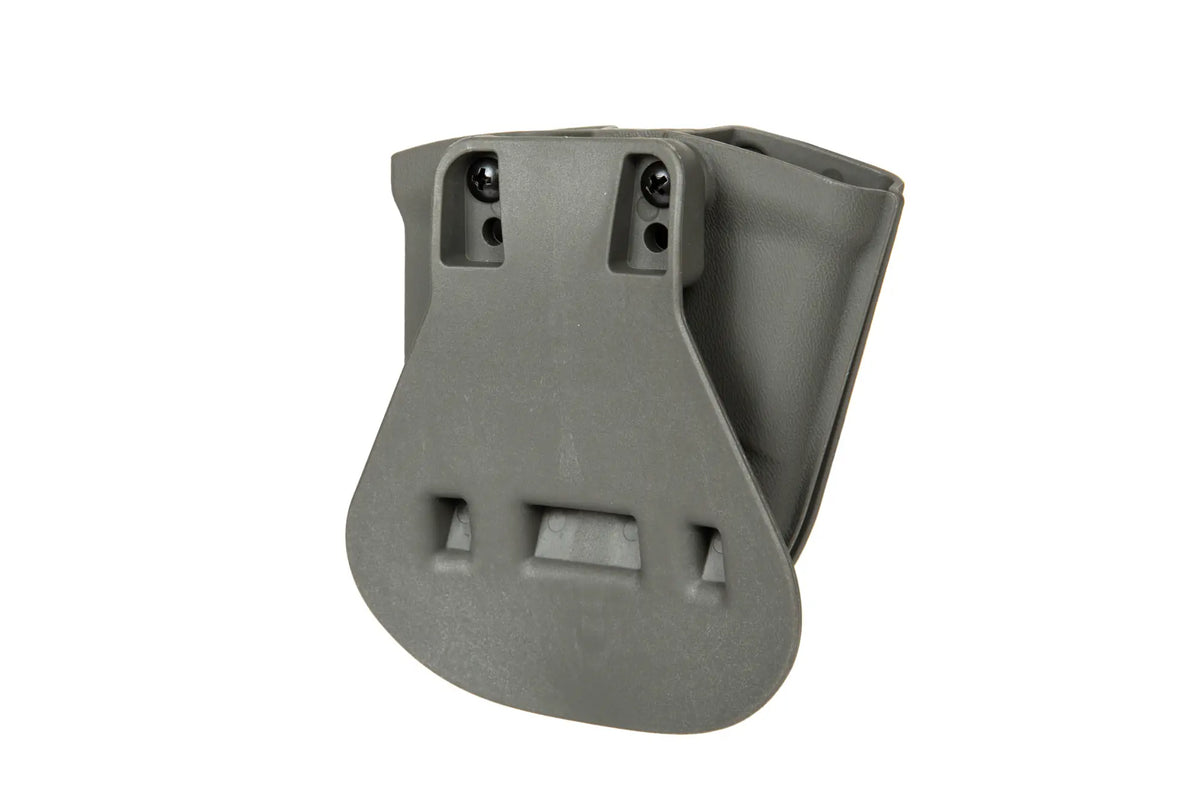 Kydex pistol magazine double pouch - Olive