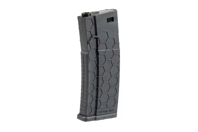 100BBs mid-cap HEX type magazine for M4/M16  - black